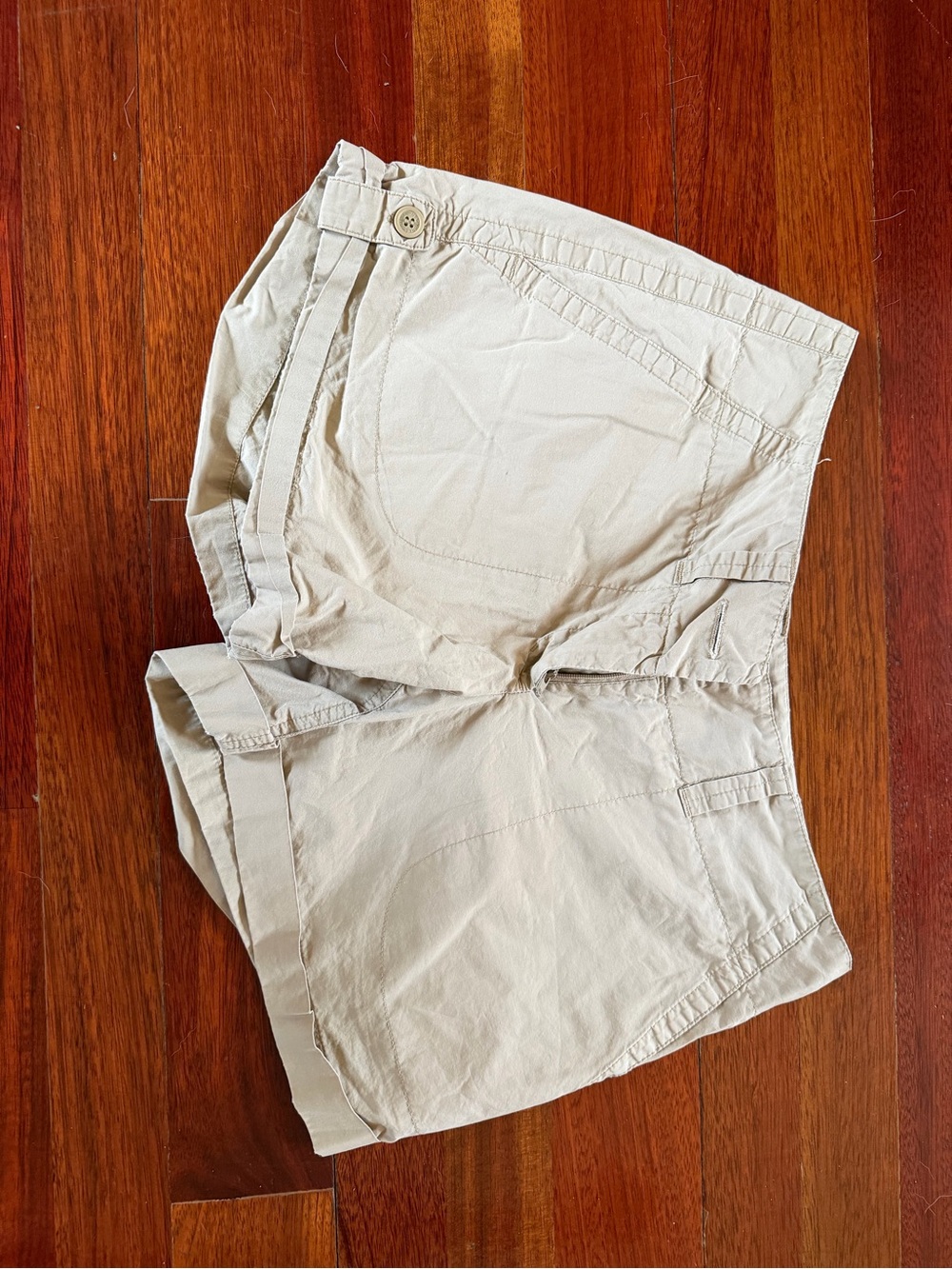 New York & Company Tan Cargo Shorts